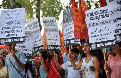 Solidarity Demonstration With Syrians in Antep