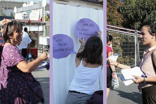 Barış İçin Kadın Girişimi: Kıkır Kıkır Güldüğümüz Bir Dünya Düşlüyoruz