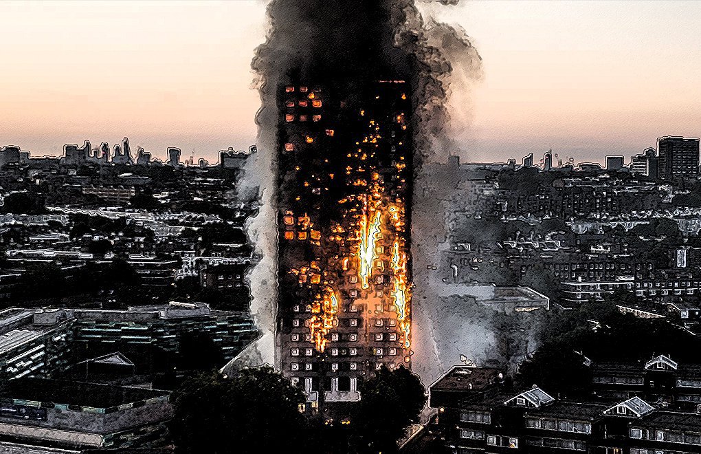 Grenfell Tower Yangınından Kalanlar