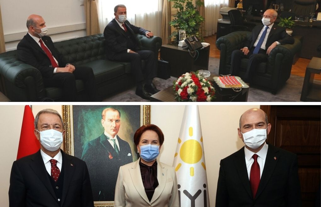 Soylû û Akar ji bo “Gare”yê serdana Kiliçdaroglû û Akşenerê kirine