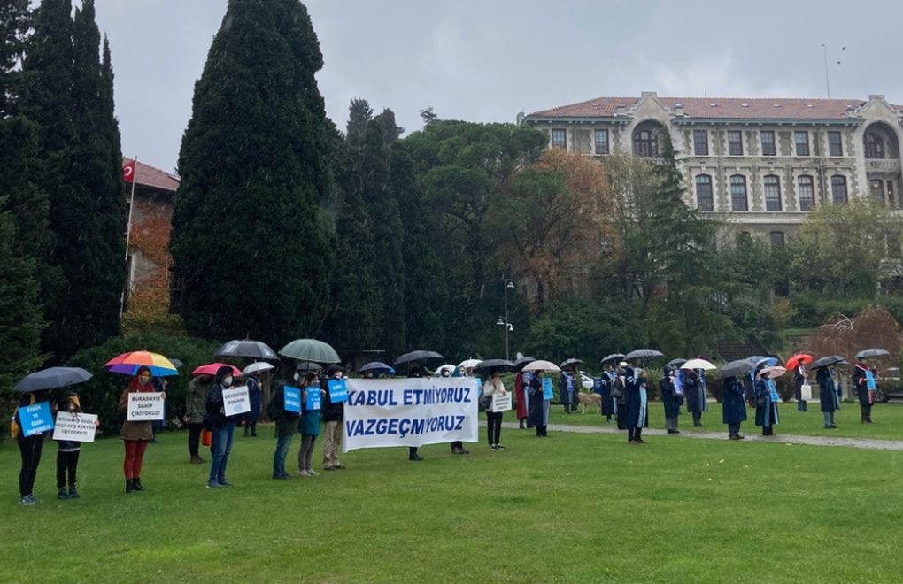 2102 yurttaş: Boğaziçi Üniversitesi bileşenlerinin yanındayız