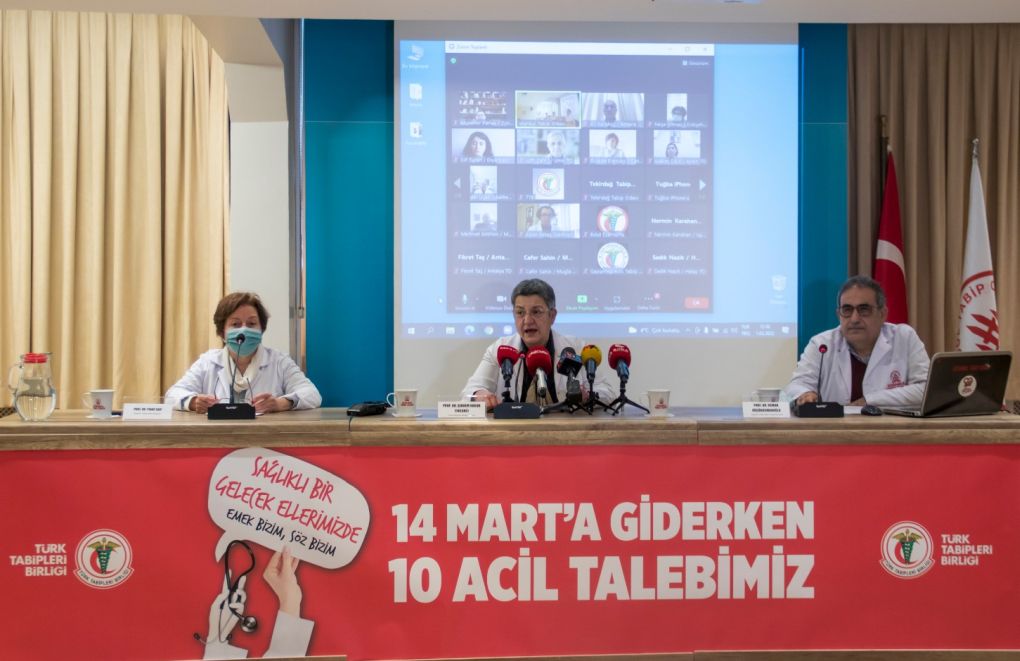 TTB’den 10 acil talep