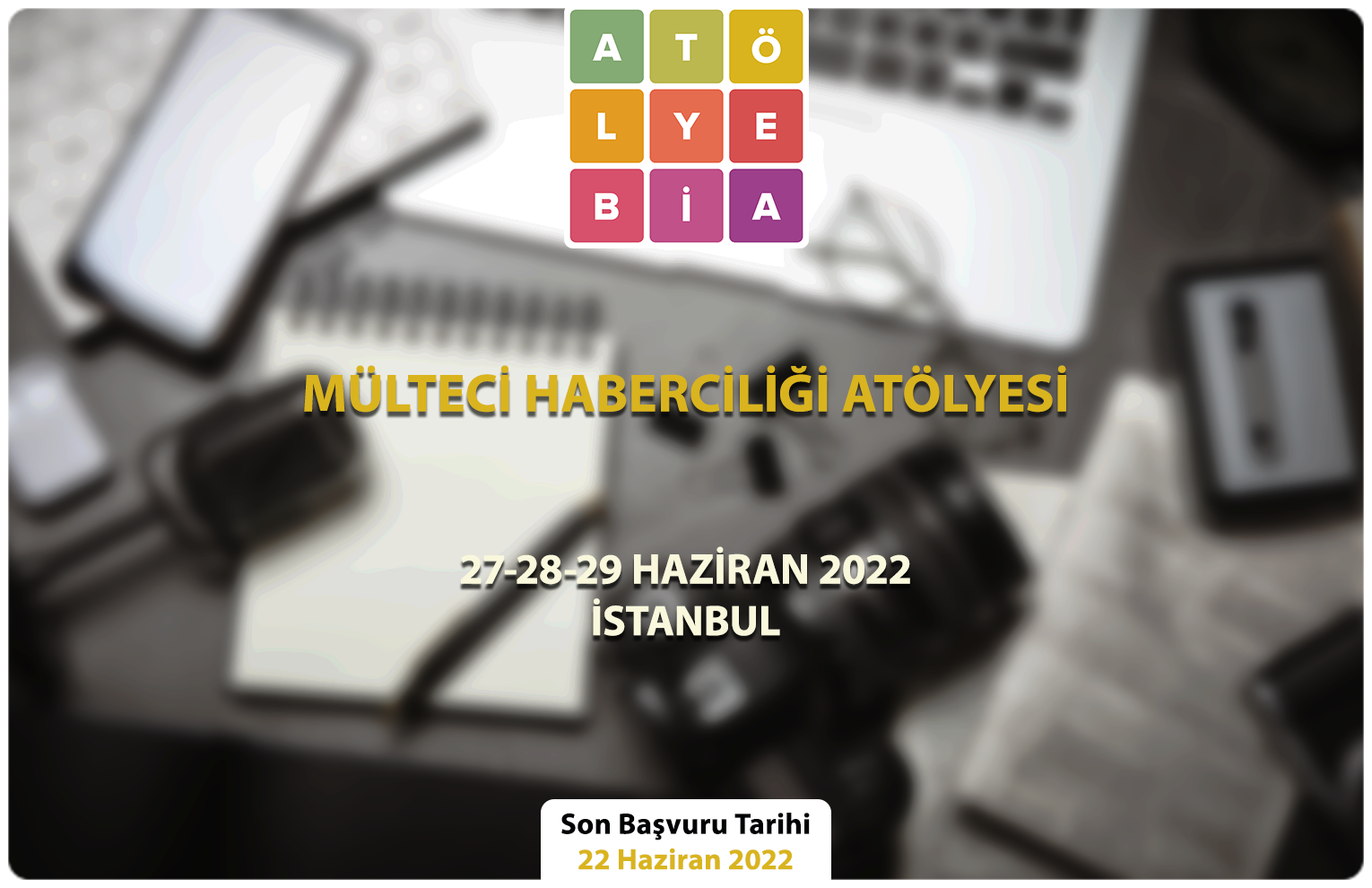 Atölye BİA, Mülteci Haberciliği Atölyesi’ne çağırıyor