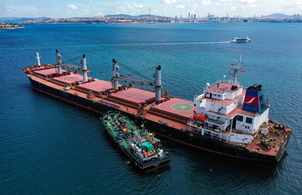 Over 370,000 tons of grain exported from Ukraine through 'grain corridor,' says UN